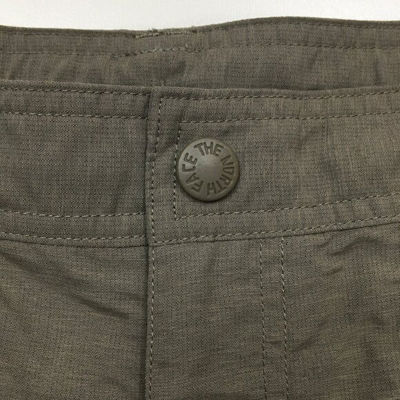 THE NORTH FACE Brown/Stone Drawstring Waist Adjustable Hem Activewear Shorts - Picture 6 of 14